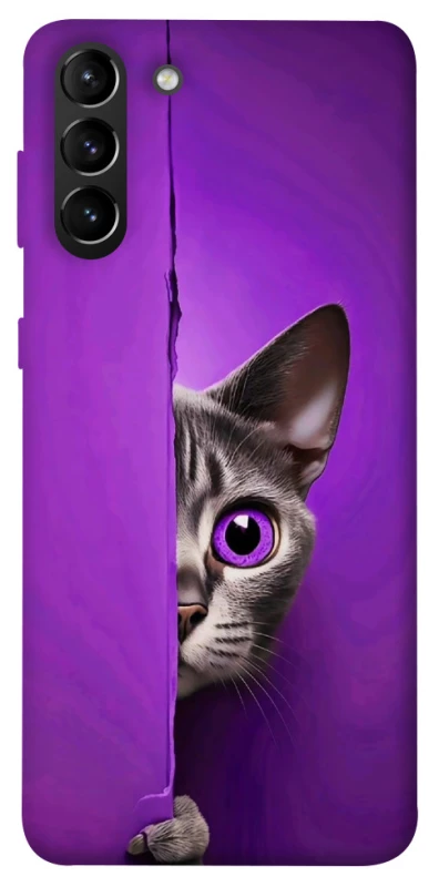 Чохол на Samsung Galaxy S21+ Кіт-підглядач фото 1 з 1
