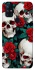 Чохол на OnePlus Nord N10 5G skull and rose фото 1 з 1