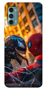 Чохол на Motorola Moto G60 Venom vs Spiderman фото 1 з 1