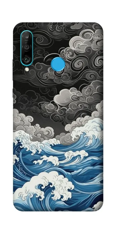Чехол на Huawei P30 lite Japan wave фото 1 из 1