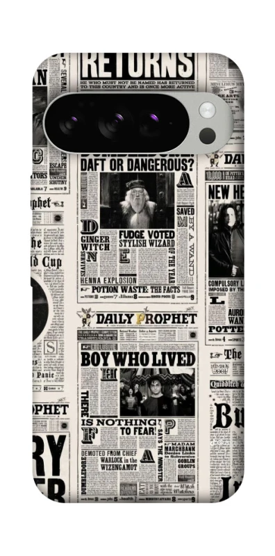 Чохол на Google Pixel 10 Pro Harry Potter newspaper фото 1 з 1