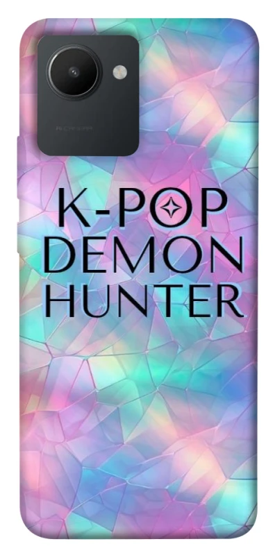 Чехол на Realme C30s K-Pop Demon Hunters Logo фото 1 из 1
