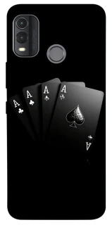 Чехол на Nokia G11 Plus Black Cards фото 1 из 1