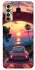 Чехол на TECNO Camon 17P Porsche at sunset фото 1 из 1