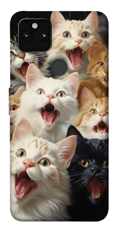 Чохол на Google Pixel 5A Коти фото 1 з 1