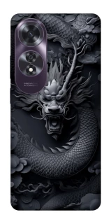 Чохол на Oppo A60 black dragon фото 1 з 1