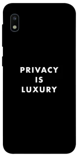 Чехол на Samsung Galaxy A10 (A105F) Privacy is luxury фото 1 из 1