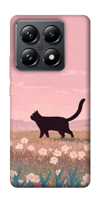 Чохол на Xiaomi 14T Pro cat on a field фото 1 з 1