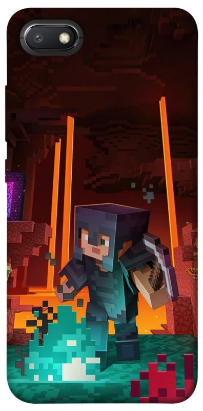 Чохол на Xiaomi Redmi 6A Minecraft game adventure фото 1 з 1
