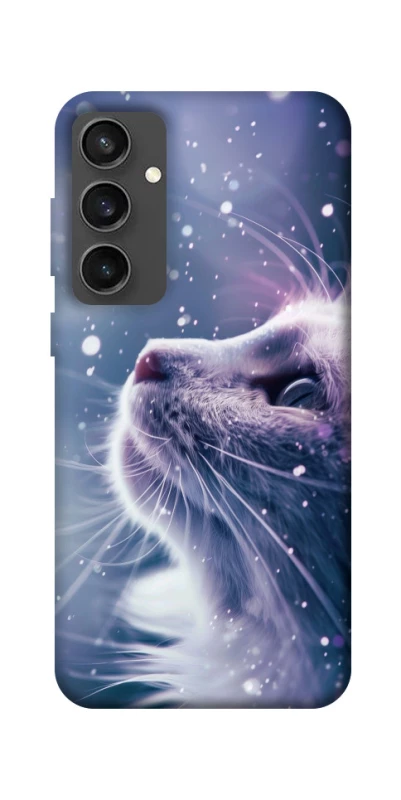 Чохол на Samsung Galaxy S24 FE Snow cat фото 1 з 1