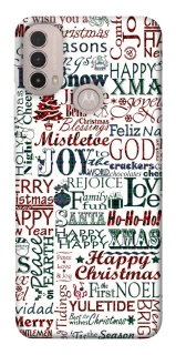 Чехол на Motorola Moto E40 Christmas mood ver.3 фото 1 из 1