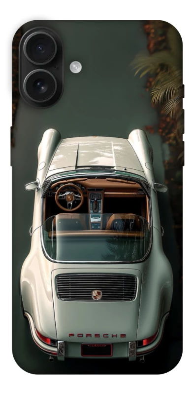 Чехол на Apple iPhone 16 Plus White porsche фото 1 из 1