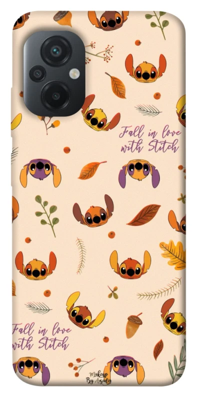 Чохол на Xiaomi Poco M5 Fall in love with Stitch фото 1 з 1