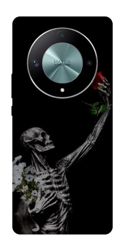 Чехол на Huawei Magic6 Lite Skeleton vs Rose фото 1 из 1