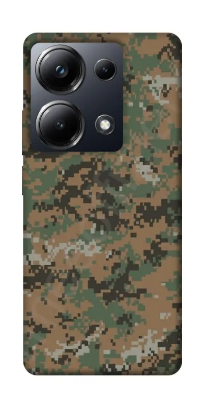 Чохол на Xiaomi Poco M6 Pro 4G Camouflage v32 фото 1 з 1
