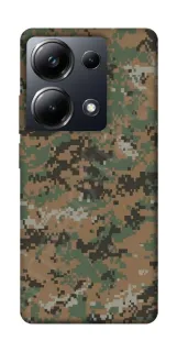 Чохол на Xiaomi Poco M6 Pro 4G Camouflage v32 фото 1 з 1