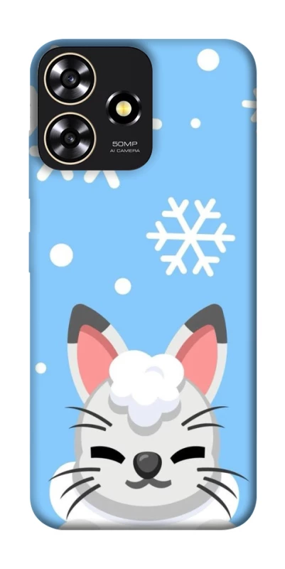 Чохол на ZTE Blade A73 4G Adopt Me Snow Kitty Smile фото 1 з 1