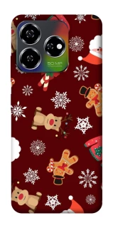 Чехол на ZTE Nubia V60 Новогодний v6 фото 1 из 1