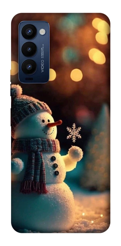 Чехол на TECNO Camon 18 Pro Новогодний v46 фото 1 из 1