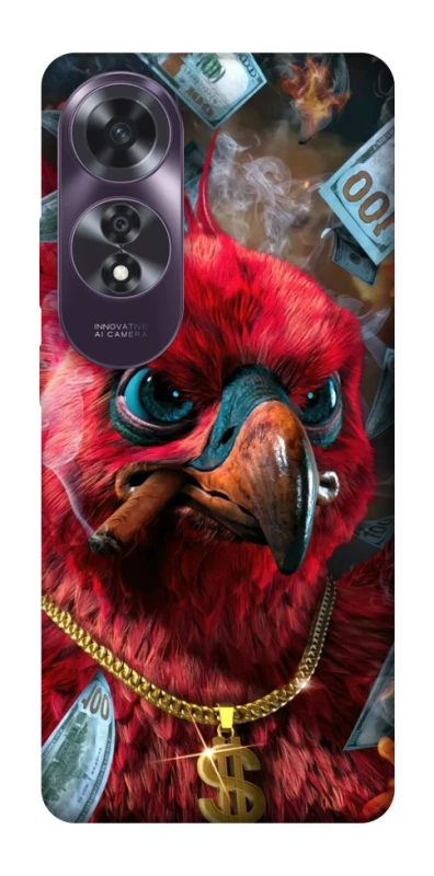 Чехол на Oppo A60 Попугай фото 1 из 1