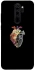 Чехол на Xiaomi Redmi Note 8 Pro Heart with flowers фото 1 из 1