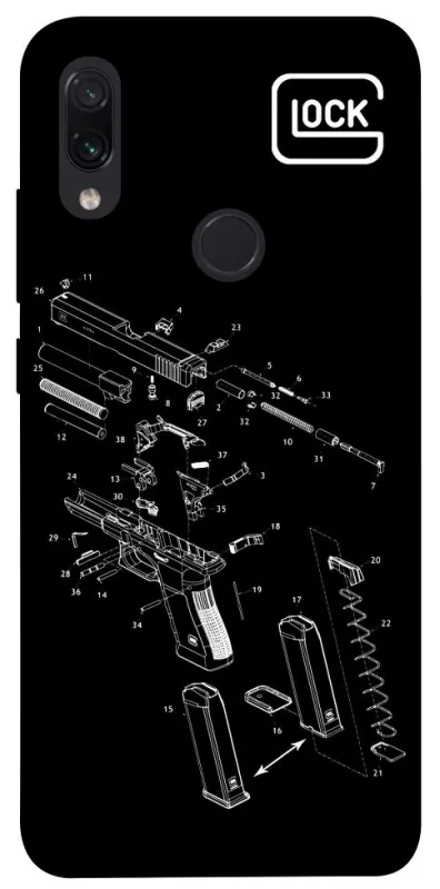 Чохол на Xiaomi Redmi Note 7 / Note 7 Pro / Note 7s LOCK фото 1 з 1