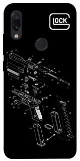 Чохол на Xiaomi Redmi Note 7 / Note 7 Pro / Note 7s LOCK фото 1 з 1