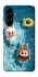 Чохол на Samsung Galaxy A57 5G Labubu in the pool фото 1 з 1
