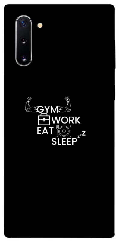 Чехол на Samsung Galaxy Note 10 Gym v2 фото 1 из 1