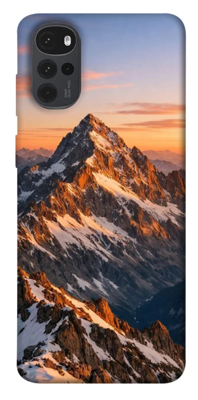 Чехол на Motorola Moto G22 Sunrise mountain фото 1 из 1