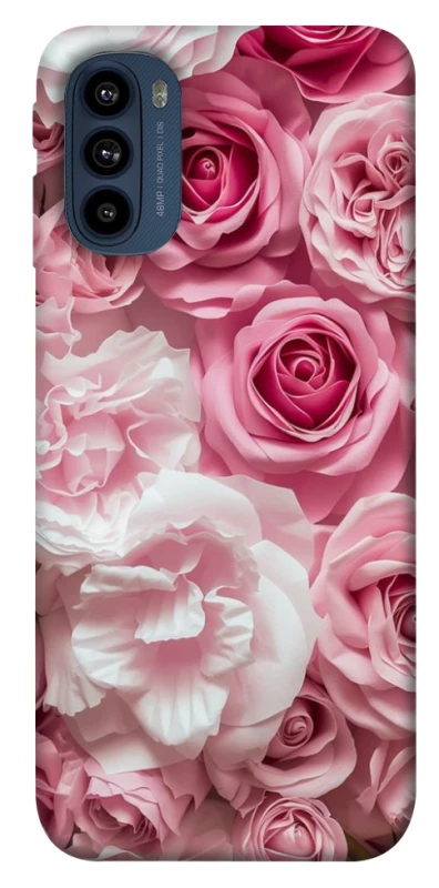 Чохол на Motorola Moto G41 Рожеві Квіти фото 1 з 1