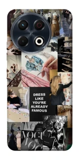 Чехол на TECNO Spark 30 Pro (KL7) Fashion collage ver.11 фото 1 из 1