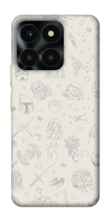 Чохол на Huawei Honor X6a Star Wars background ver.1 фото 1 з 1