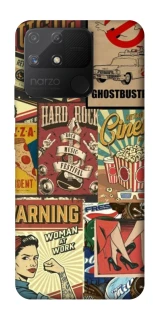 Чохол на Realme Narzo 50A Retro collage ver.2 фото 1 з 1