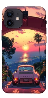 Чехол на Apple iPhone 12 mini (5.4") Porsche at sunset фото 1 из 1