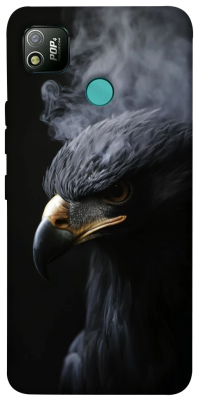 Чехол на TECNO POP 4 black eagle фото 1 из 1
