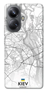Чохол на Realme 10 Pro+ Kiev white map фото 1 з 1