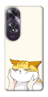 Чехол на Oppo A60 Cat bun фото 1 из 1