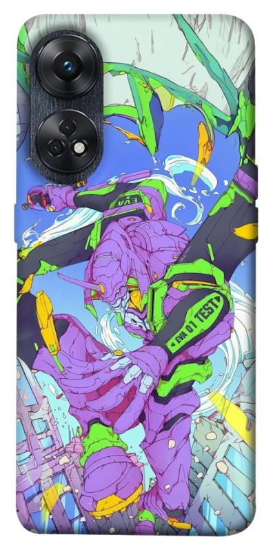 Чохол на Oppo Reno 8T 4G Євангеліон v2 фото 1 з 1