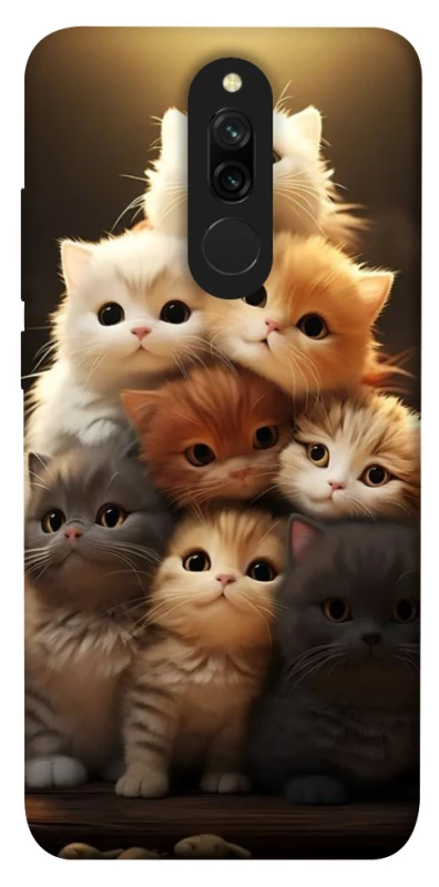 Чохол на Xiaomi Redmi 8 Чохол Kittie Love v2 фото 1 з 1