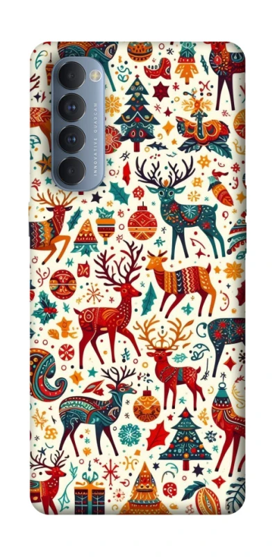 Чохол на Oppo Reno 4 Pro Christmas spirit ver.5 фото 1 з 1