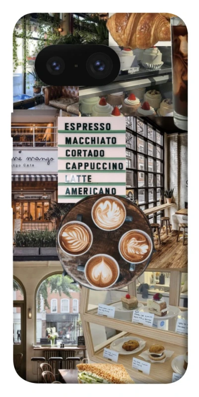Чехол на Google Pixel 8 Coffee collage ver.5 фото 1 из 1