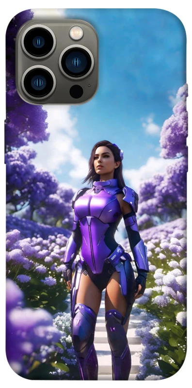 Чохол на Apple iPhone 12 Pro Max (6.7") Cyber space girl ver.4 фото 1 з 1