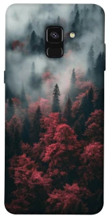 Чехол на Samsung A530 Galaxy A8 (2018) Red Wood фото 1 из 1