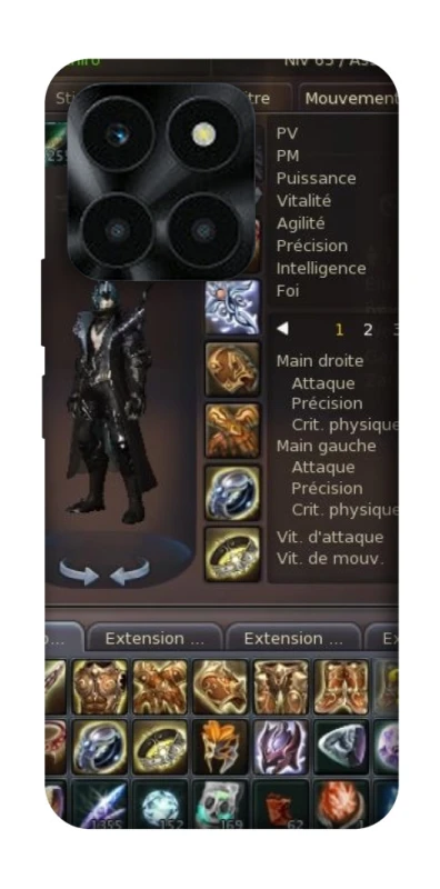 Чохол на Huawei Honor X6a Character Menu ver.1 фото 1 з 1