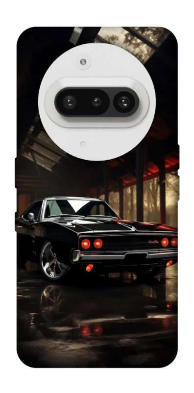 Чехол на Nothing Phone (3a) Black classic car фото 1 из 1