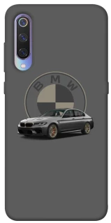 Чехол на Xiaomi Mi 9 BMW grey v2 фото 1 из 1