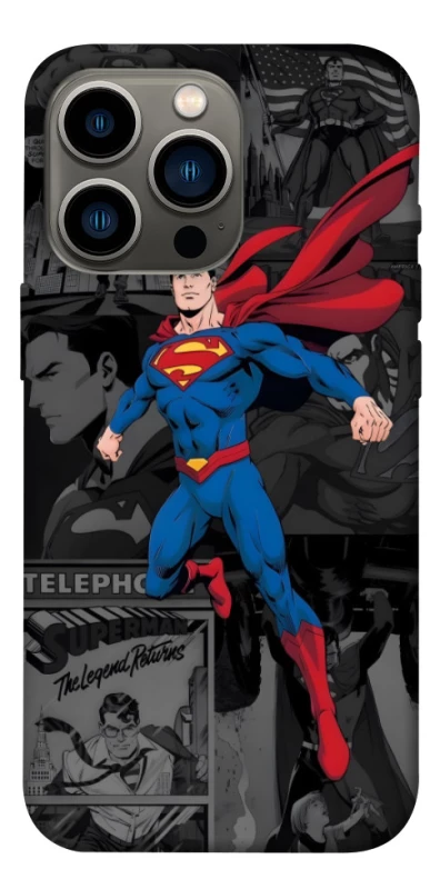 Чехол на Apple iPhone 13 Pro (6.1") superman comics фото 1 из 1