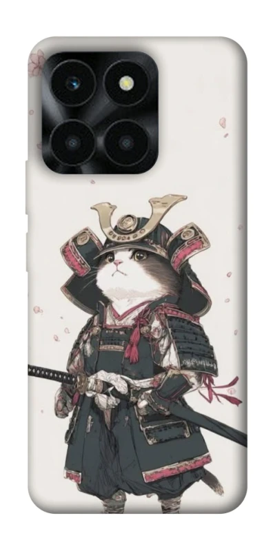 Чехол на Huawei Honor X6a Samurai Cat Warrior фото 1 из 1