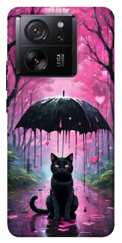 Чохол на Xiaomi 13T Pro Black cat фото 1 з 1